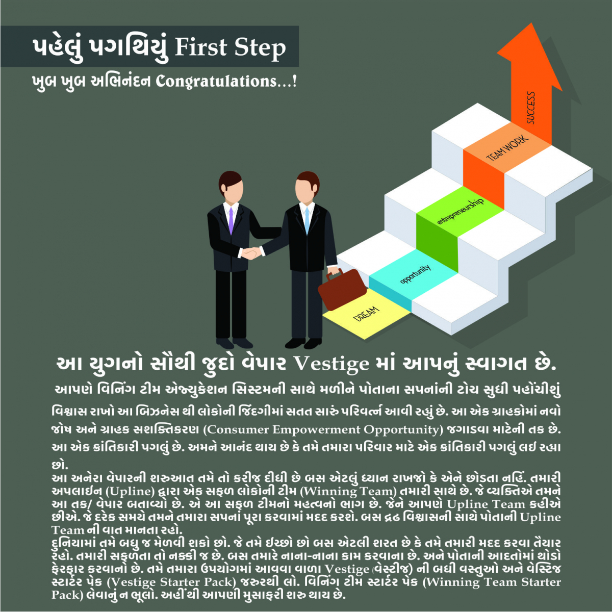 First Step (Pack of 10) - Gujarati